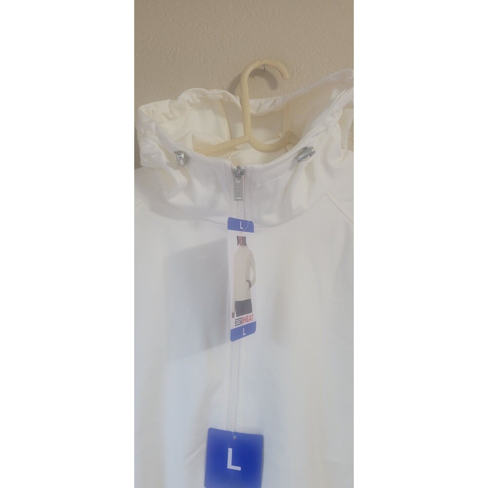 32 Degrees Women's Softshell Jacket Coat White Cream Size Large Lightweight - Picture 2 of 6